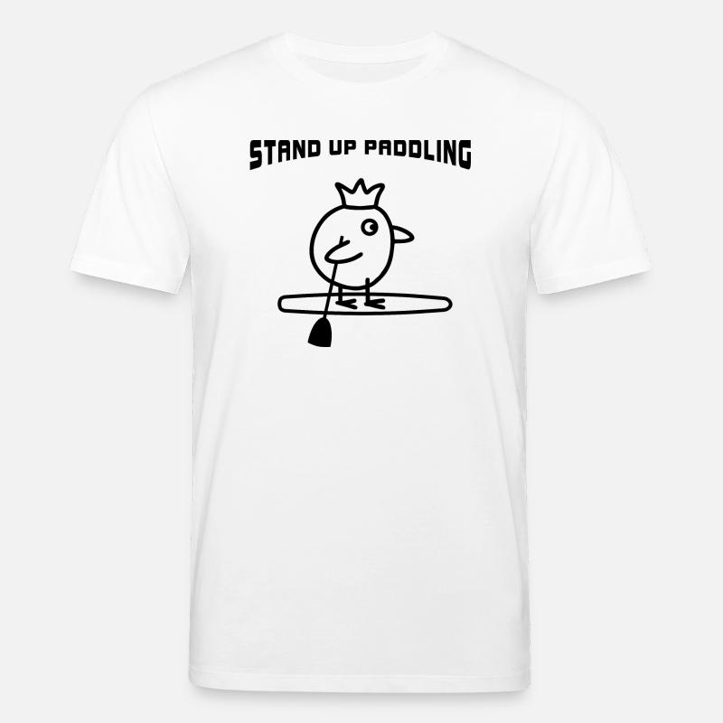 Vogel SUP - Stanley/Stella Unisex Bio-T-Shirt CREATOR  - Weiß