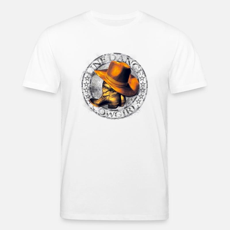 kl_linedance26b - Stanley/Stella Unisex Bio-T-Shirt CREATOR  - Weiß