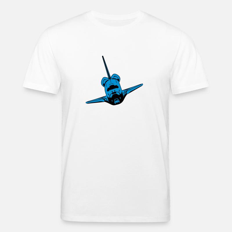Spaceshuttle - Stanley/Stella Unisex Bio-T-Shirt CREATOR - Weiß