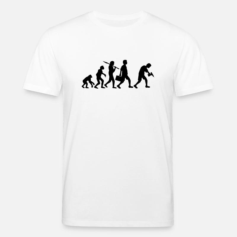 Craftsman Evolution - Stanley/Stella Unisex Bio-T-Shirt CREATOR - Weiß