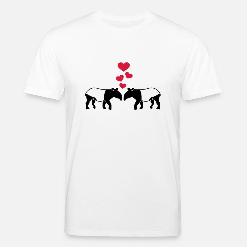 Tapir - Stanley/Stella Unisex Bio-T-Shirt CREATOR  - Weiß
