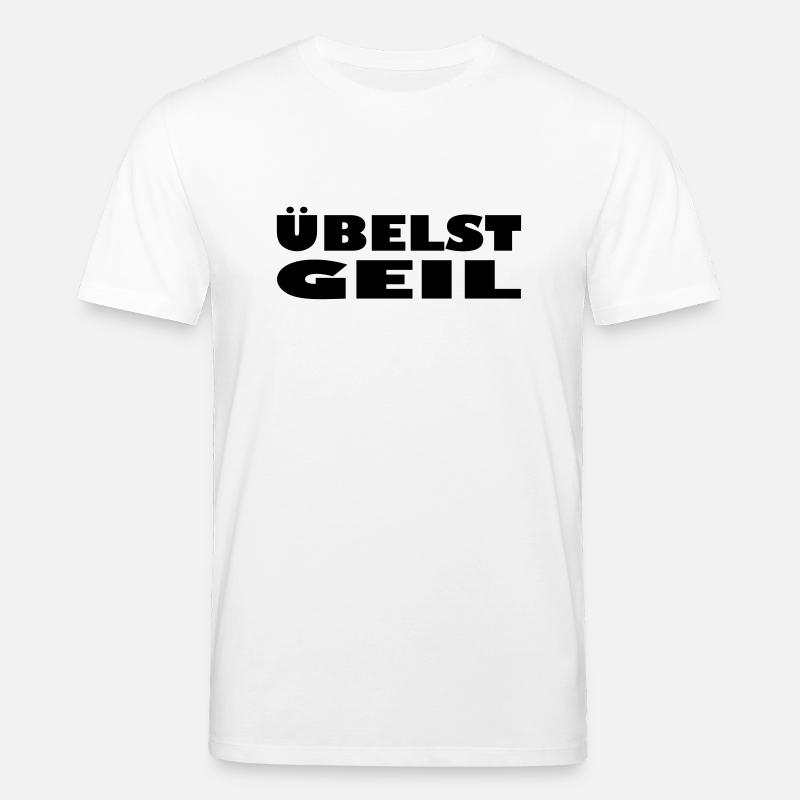 übelst geil leider exit-shirt - Stanley/Stella Unisex Bio-T-Shirt CREATOR  - Weiß