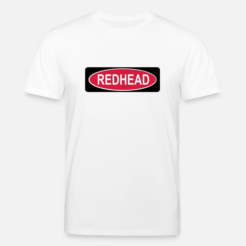 Rothaarig - Stanley/Stella Unisex Bio-T-Shirt CREATOR  - Weiß