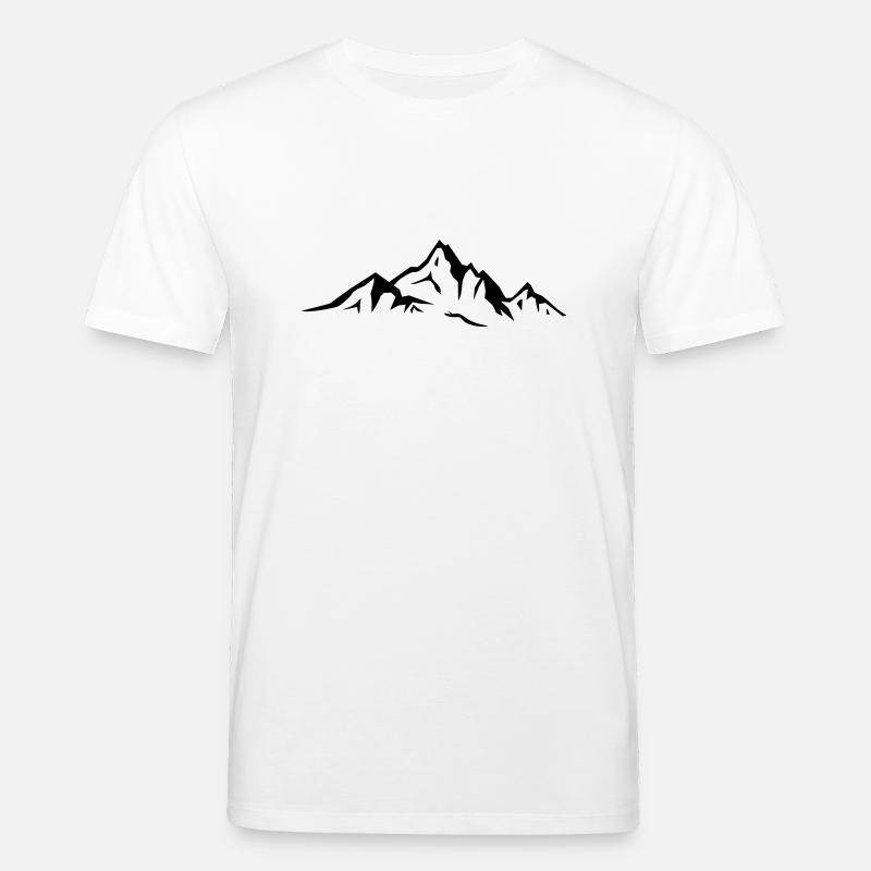 Spread_Berge - Stanley/Stella Unisex Bio-T-Shirt CREATOR  - Weiß