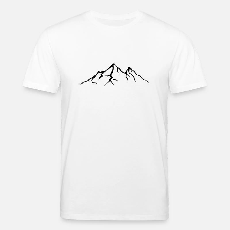 berge - Stanley/Stella Unisex Bio-T-Shirt CREATOR  - Weiß