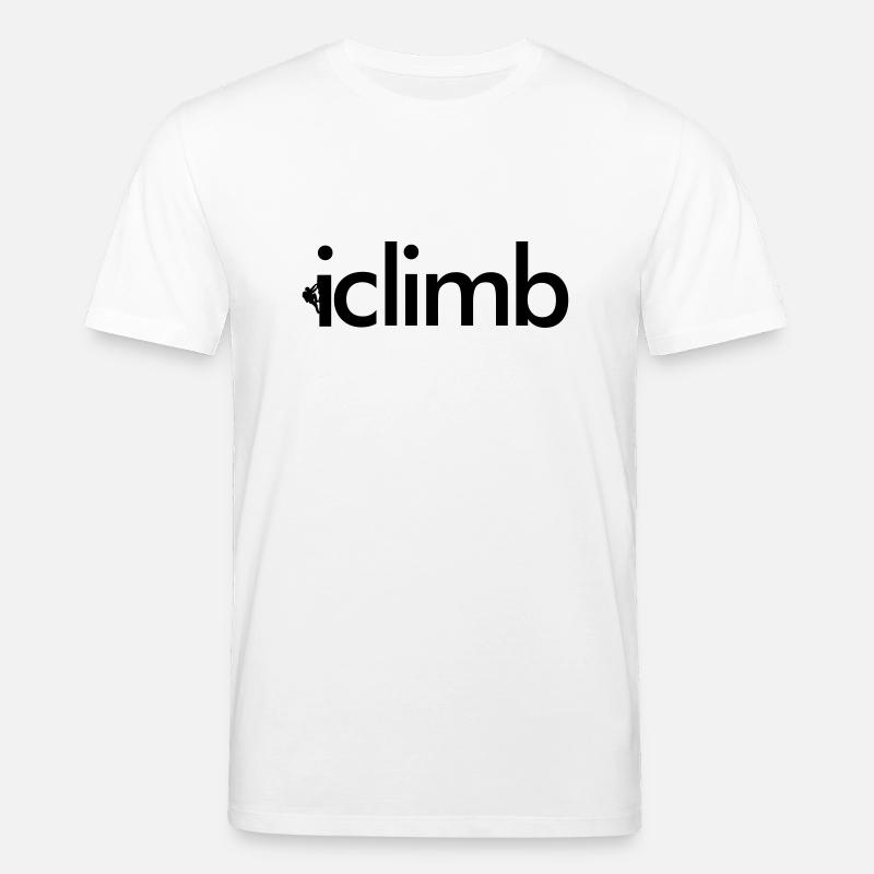 I climb - Stanley/Stella Unisex Bio-T-Shirt CREATOR  - Weiß