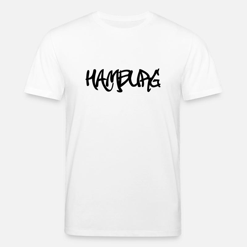 Hamburg Graffiti - Stanley/Stella Unisex Bio-T-Shirt CREATOR - Weiß