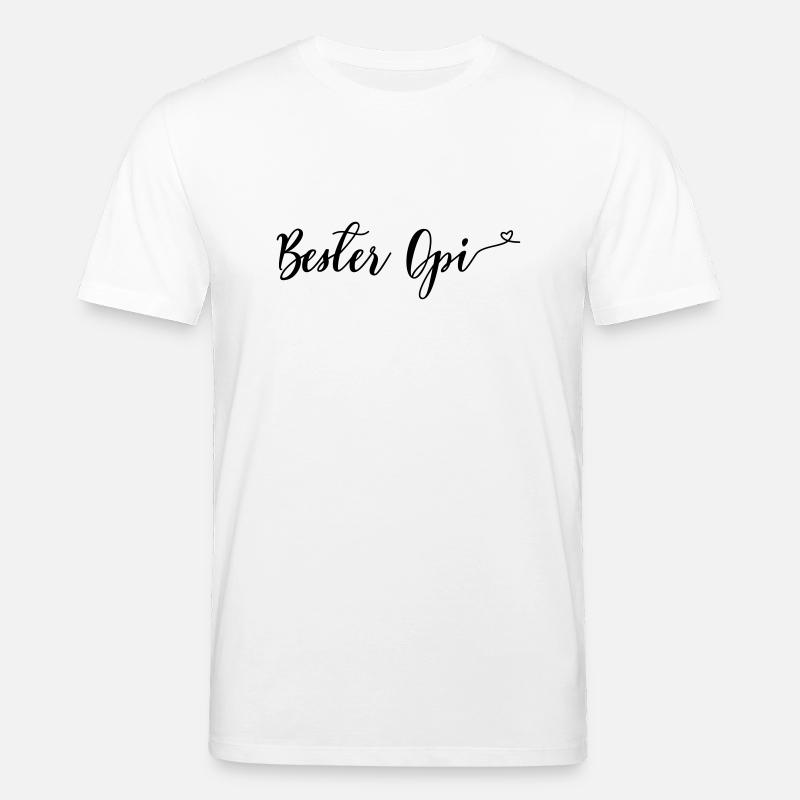 bester_opi - Stanley/Stella Unisex Bio-T-Shirt CREATOR  - Weiß