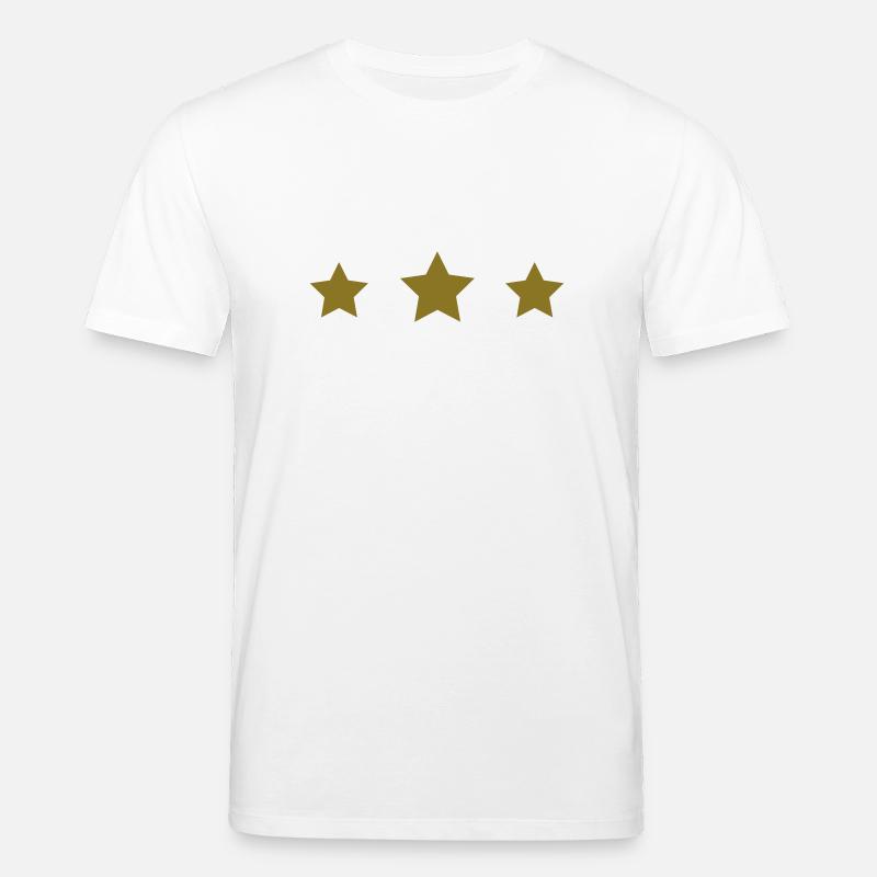 Sterne - Stanley/Stella Unisex Bio-T-Shirt CREATOR  - Weiß