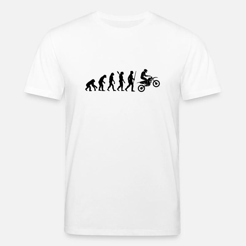 MOTORRAD EVOLUTION - Stanley/Stella Unisex Bio-T-Shirt CREATOR  - Weiß