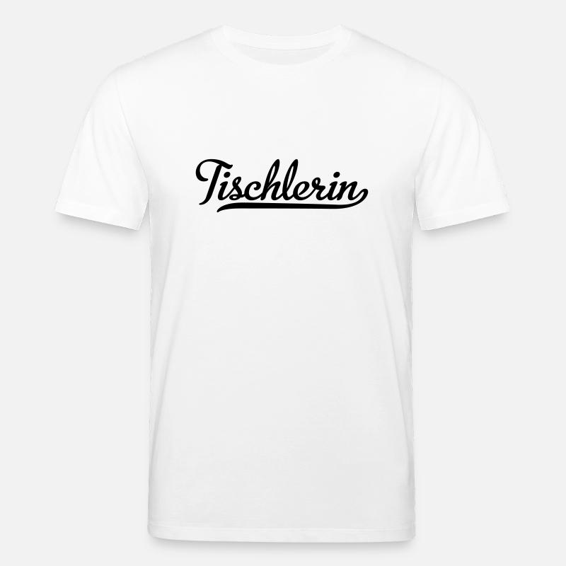 Tischlerin - Stanley/Stella Unisex Bio-T-Shirt CREATOR  - Weiß