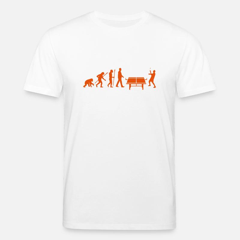 evolution_table_tennis_072012_b_1c - Stanley/Stella Unisex Bio-T-Shirt CREATOR  - Weiß