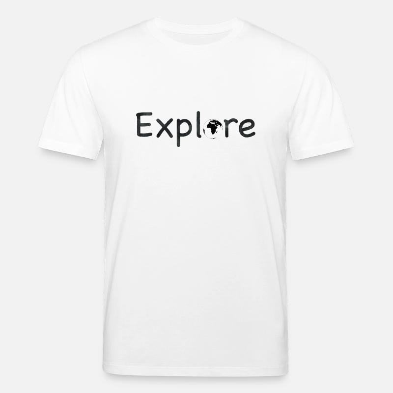 Explore - T-shirt bio CREATOR Stanley/Stella Unisexe - blanc