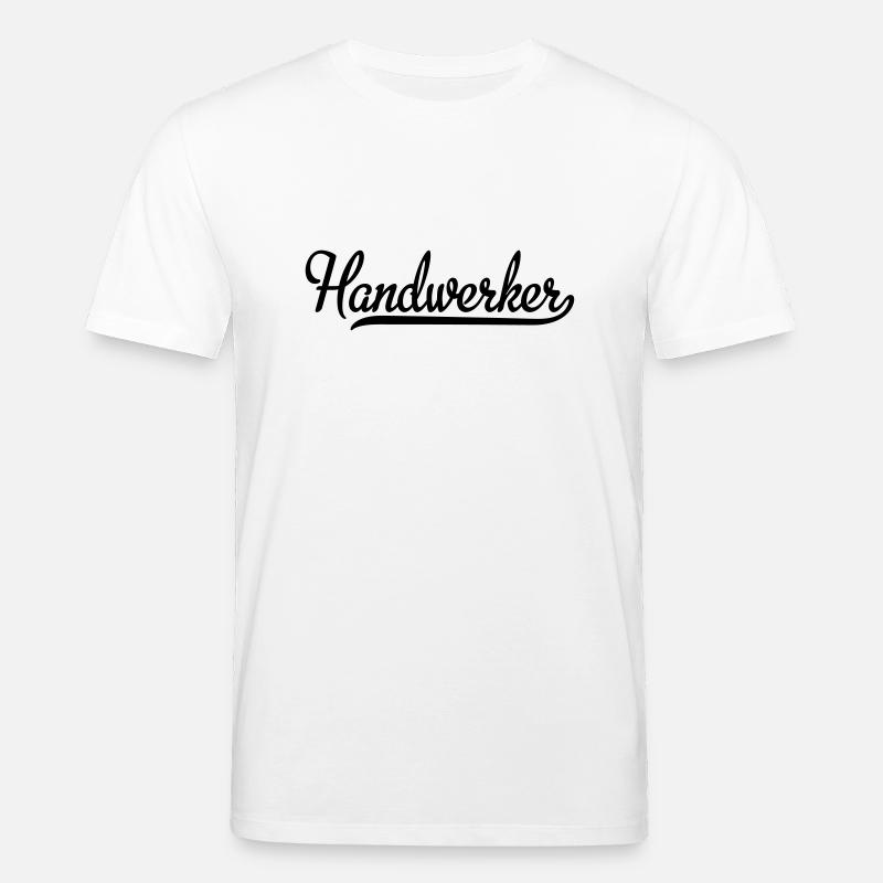 Handwerker - Stanley/Stella Unisex Bio-T-Shirt CREATOR  - Weiß