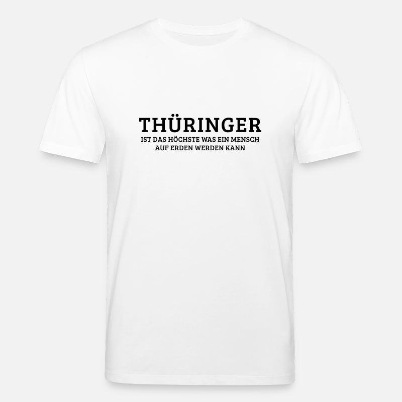 Thüringer – Thüringen (dh - Stanley/Stella Unisex Bio-T-Shirt CREATOR  - Weiß