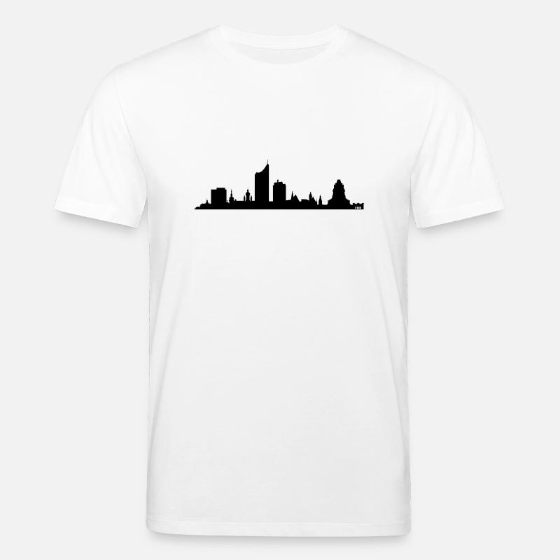 Skyline Leipzig - Stanley/Stella Unisex Bio-T-Shirt CREATOR  - Weiß