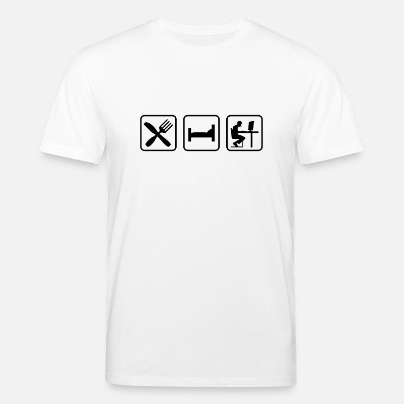 Computer-Spiel - Stanley/Stella Unisex Bio-T-Shirt CREATOR  - Weiß