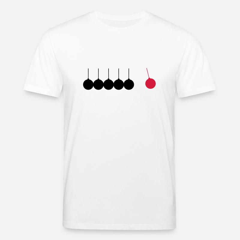 Physik Pendel - Stanley/Stella Unisex Bio-T-Shirt CREATOR  - Weiß