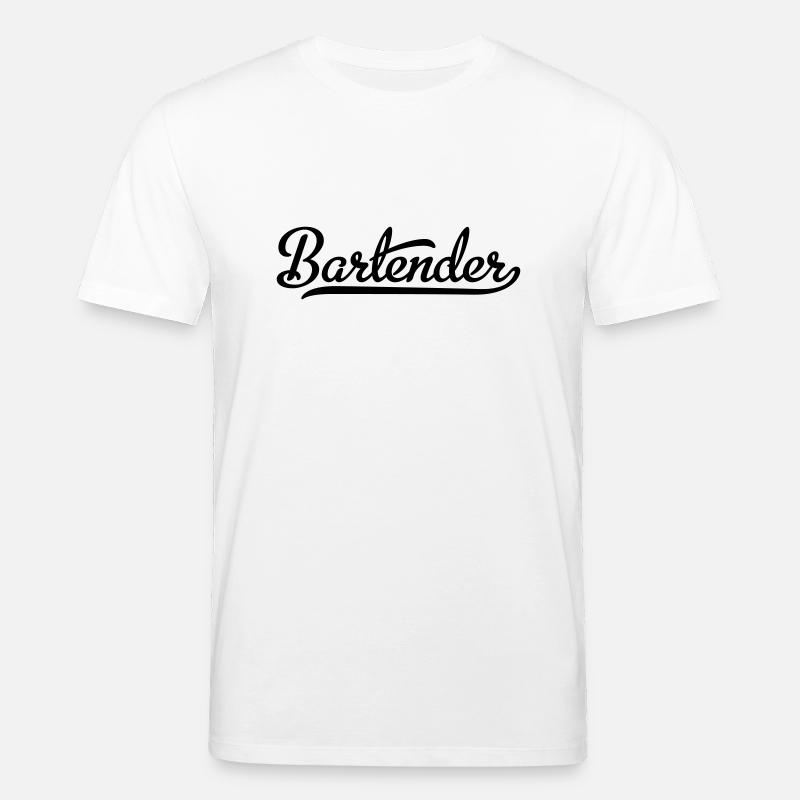 Bartender - Stanley/Stella Unisex Bio-T-Shirt CREATOR  - Weiß
