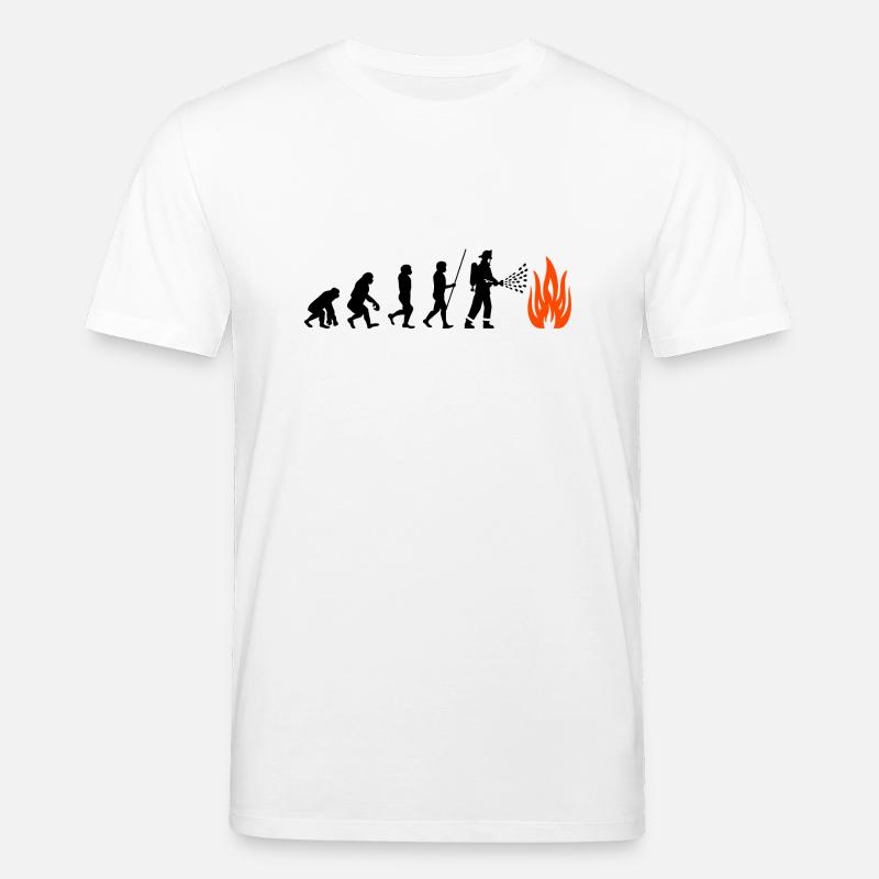Fire Brigade Evolution - Stanley/Stella CREATOR Unisex Organic T-Shirt - white