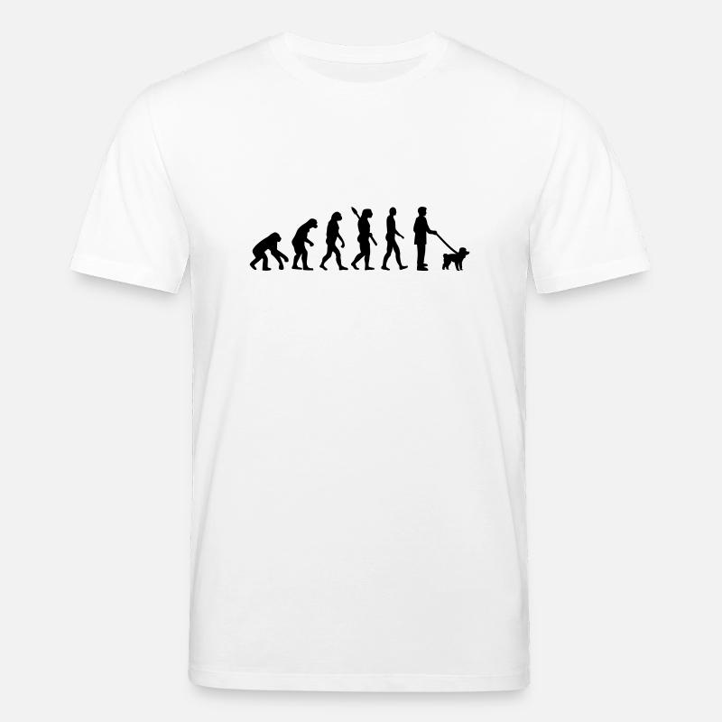 Poodle - Stanley/Stella CREATOR Unisex Organic T-Shirt - white