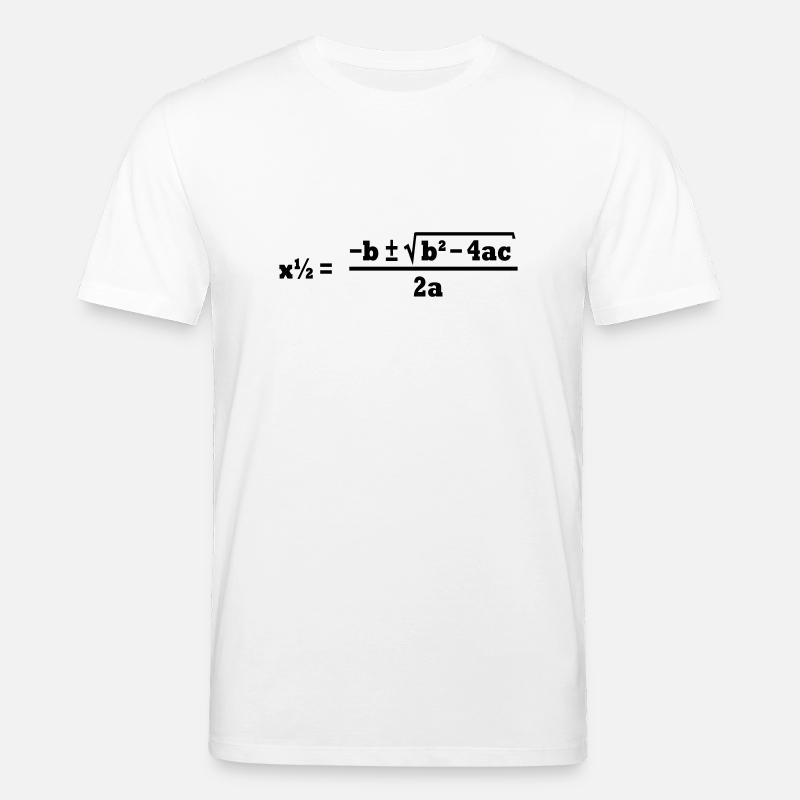 Mathe - Stanley/Stella Unisex Bio-T-Shirt CREATOR  - Weiß