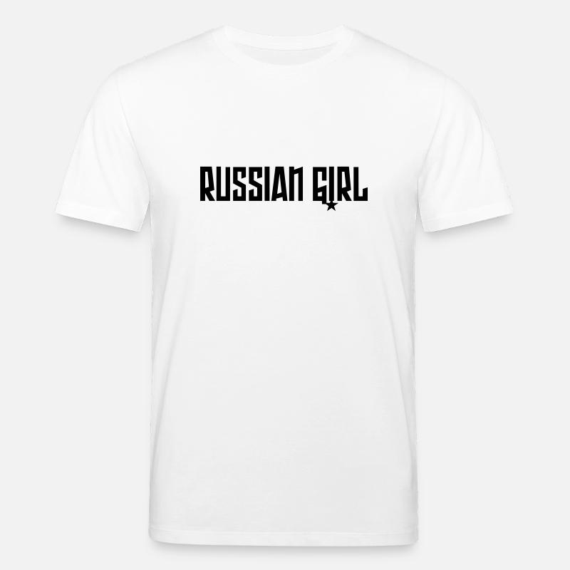 russiangirl - Stanley/Stella Unisex Bio-T-Shirt CREATOR  - Weiß
