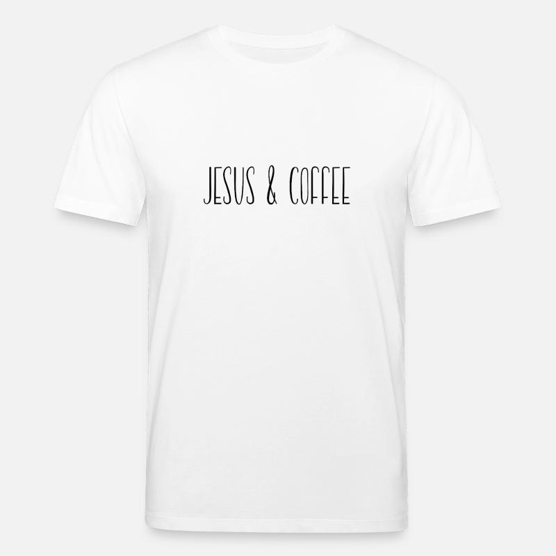 Café Jésus - T-shirt bio CREATOR Stanley/Stella Unisexe - blanc