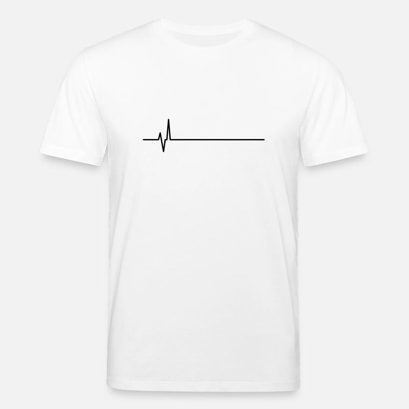 flatline - T-shirt bio CREATOR Stanley/Stella Unisexe - blanc