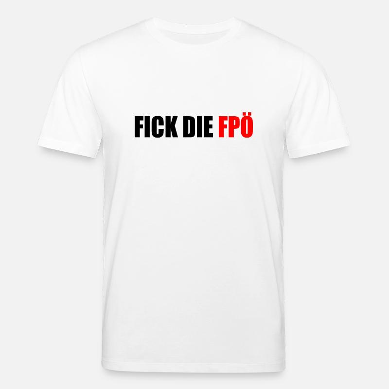 Fick die fpö - Stanley/Stella Unisex Bio-T-Shirt CREATOR  - Weiß