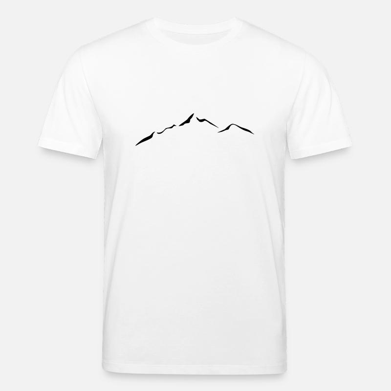 berge4a - Stanley/Stella Unisex Bio-T-Shirt CREATOR  - Weiß