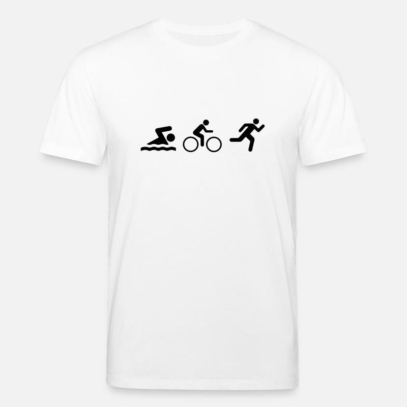 Triatlon_v9 - Stanley/Stella Unisex Bio-T-Shirt CREATOR  - Weiß