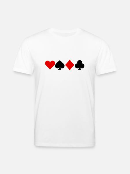 Kartendeck - Stanley/Stella Unisex Bio-T-Shirt CREATOR - Weiß