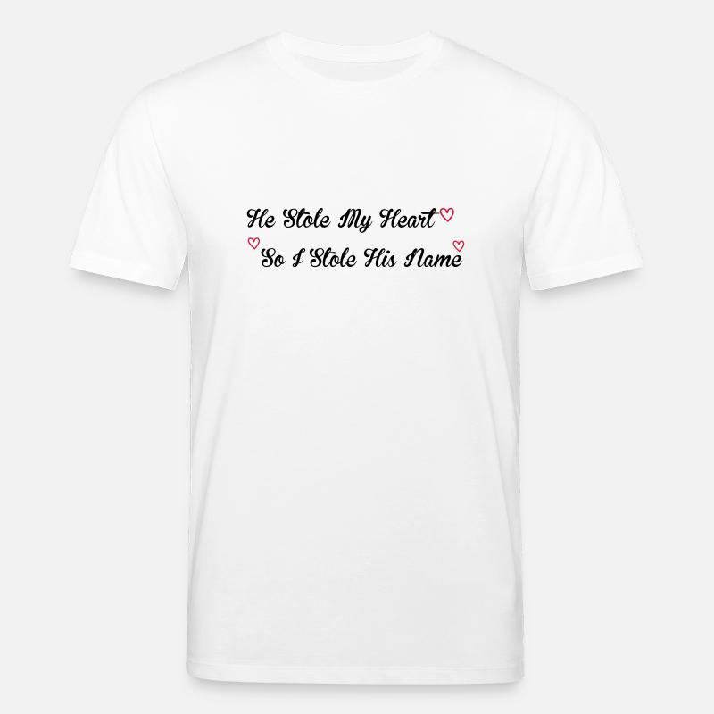 Stole My Heart - Stanley/Stella Unisex Bio-T-Shirt CREATOR  - Weiß