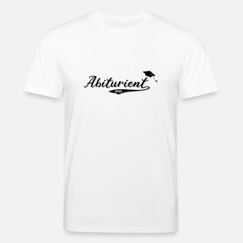 Abiturient 2025 - Stanley/Stella Unisex Bio-T-Shirt CREATOR  - Weiß