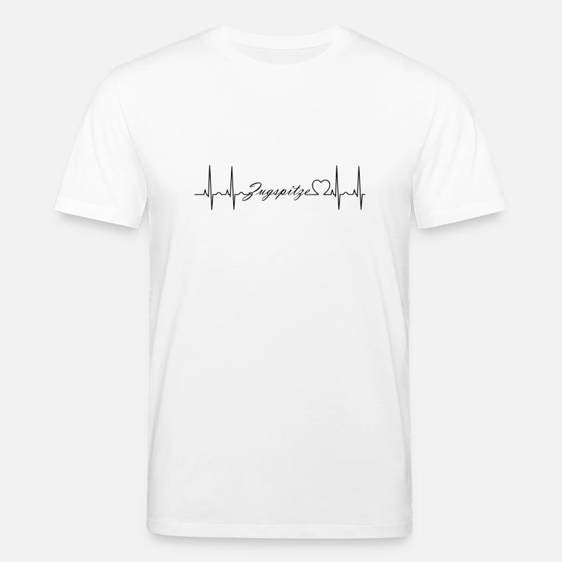 Zugspitze - Stanley/Stella Unisex Bio-T-Shirt CREATOR  - Weiß