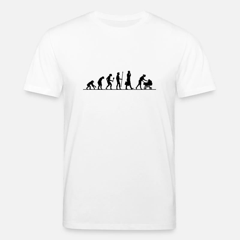 Evolution Kinderwagen - Stanley/Stella Unisex Bio-T-Shirt CREATOR  - Weiß