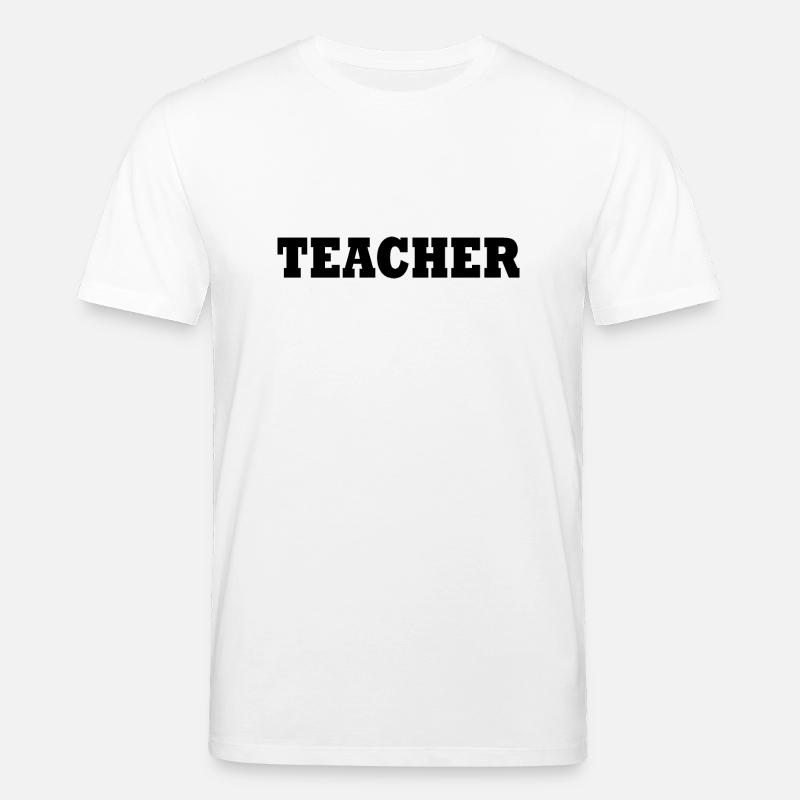 Teacher - Stanley/Stella Unisex Bio-T-Shirt CREATOR - Weiß