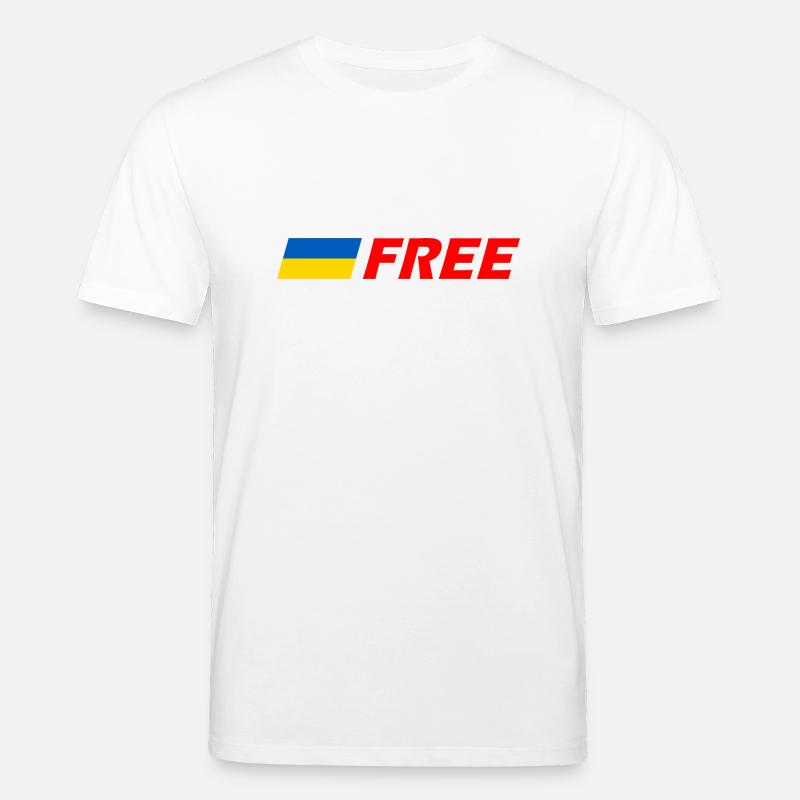 Ukraine - Stanley/Stella Unisex Bio-T-Shirt CREATOR - Weiß