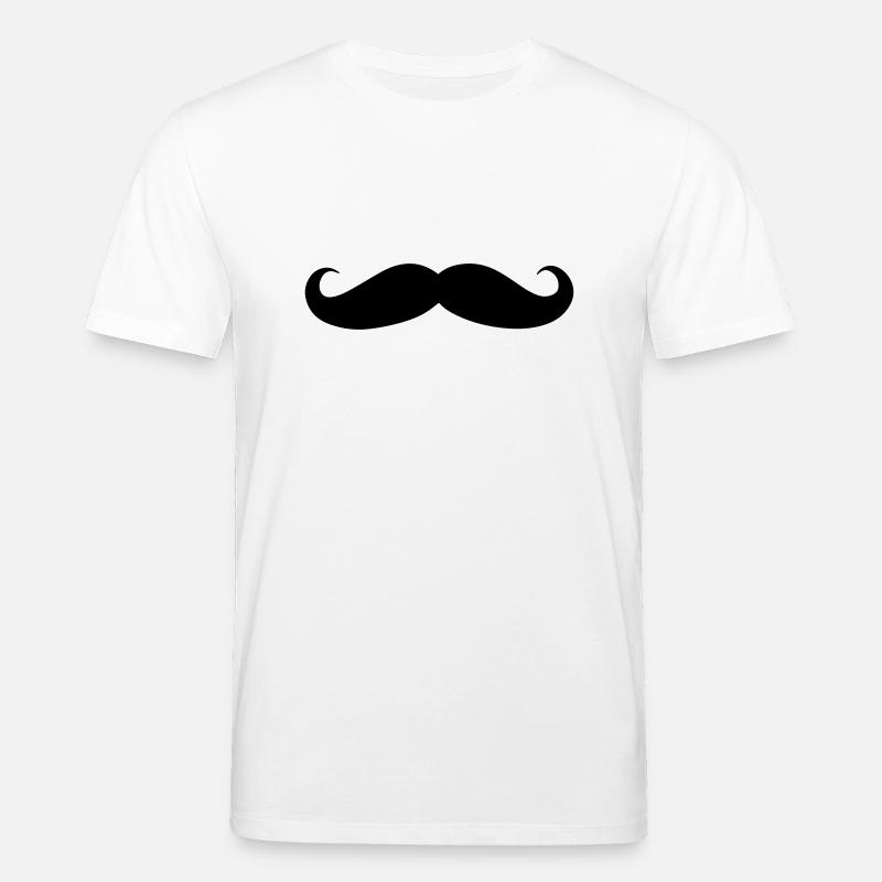 Mustache - Stanley/Stella Unisex Bio-T-Shirt CREATOR  - Weiß
