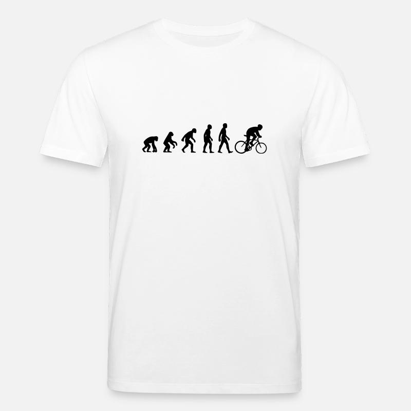 Bike Evolution - Stanley/Stella Unisex Bio-T-Shirt CREATOR  - Weiß