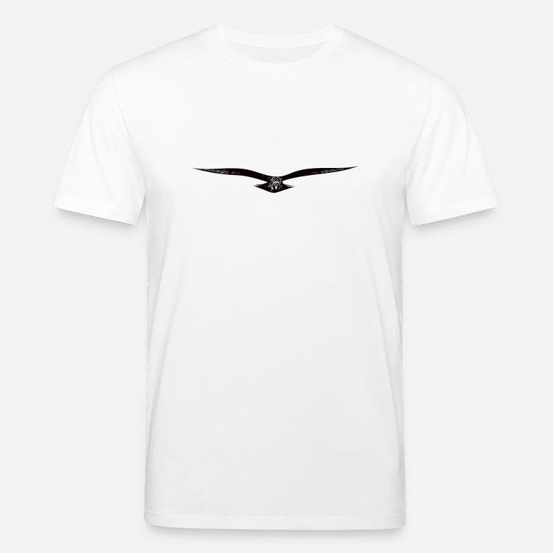 Aigle volant élégant - T-shirt bio CREATOR Stanley/Stella Unisexe - blanc