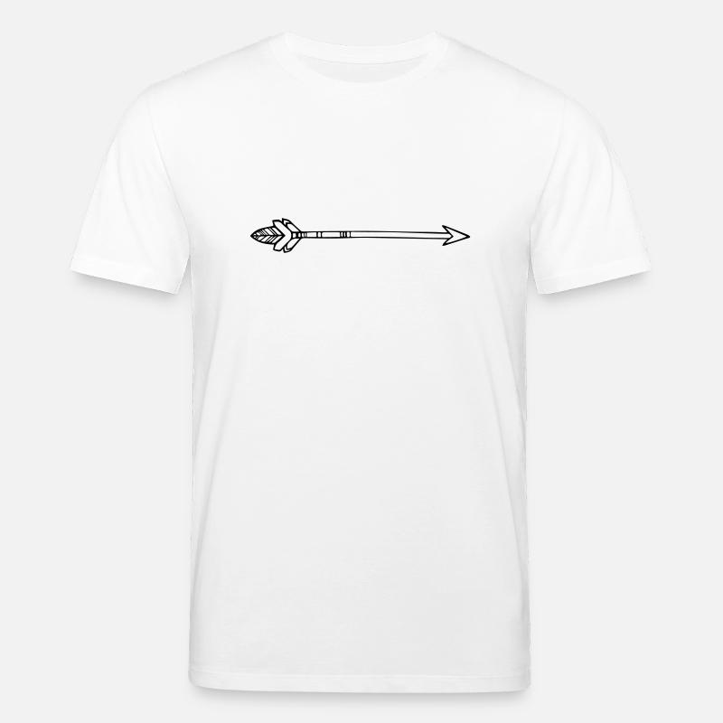 flèche - T-shirt bio CREATOR Stanley/Stella Unisexe - blanc