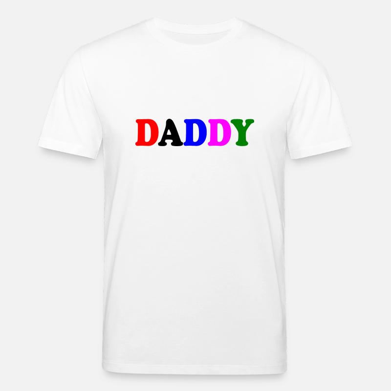 Daddy - T-shirt bio CREATOR Stanley/Stella Unisexe - blanc
