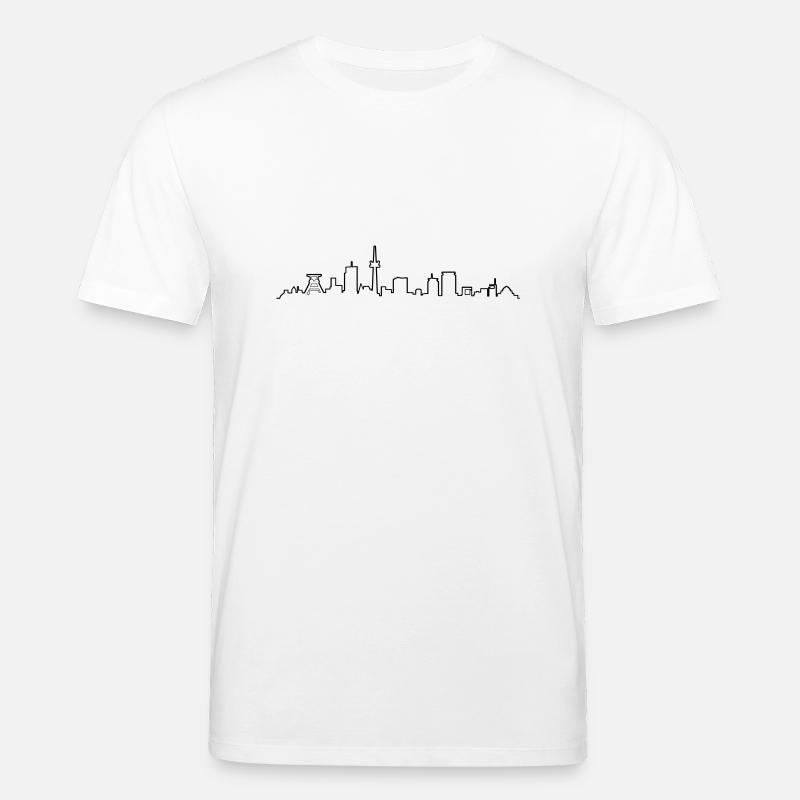 Skyline Essen - Stanley/Stella Unisex Bio-T-Shirt CREATOR  - Weiß