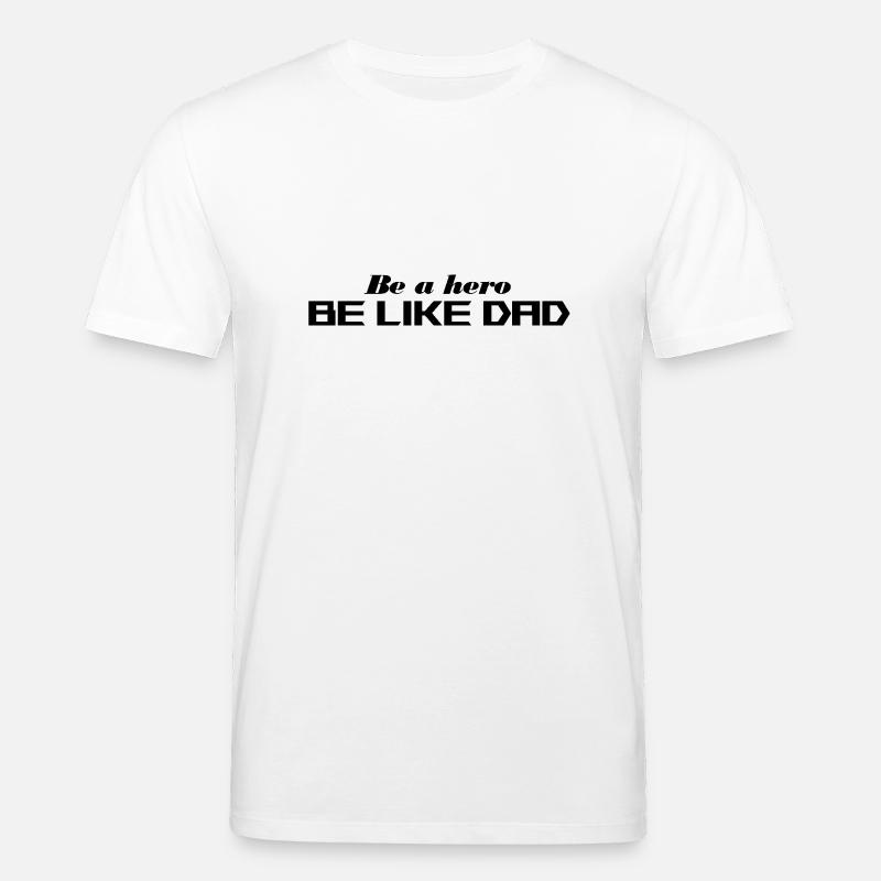 Sei ein Held - Stanley/Stella Unisex Bio-T-Shirt CREATOR  - Weiß
