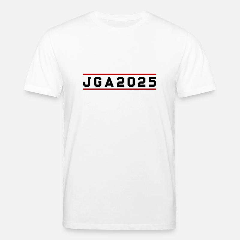 Jga 2025 Junggesellenabschied - Stanley/Stella Unisex Bio-T-Shirt CREATOR  - Weiß