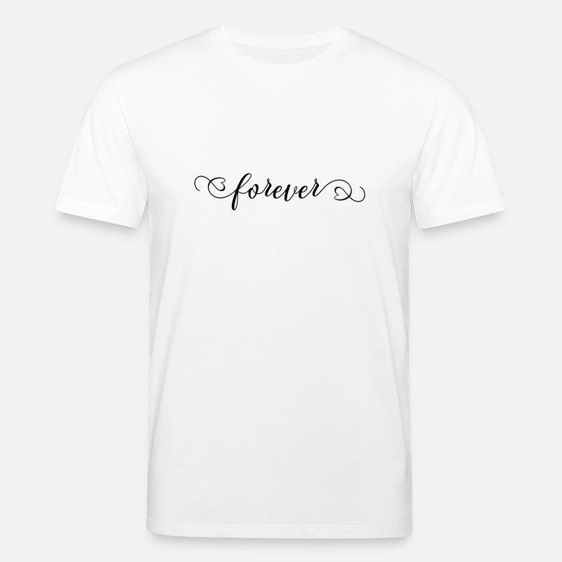 für immer Liebe - Stanley/Stella Unisex Bio-T-Shirt CREATOR  - Weiß