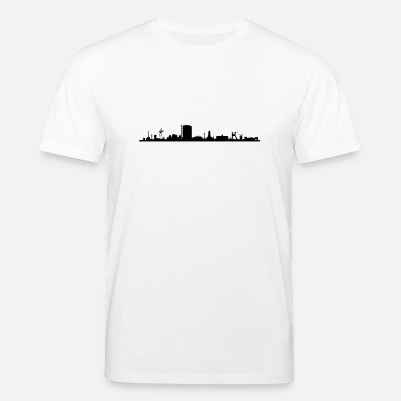 Skyline - Oberhausen - Stanley/Stella Unisex Bio-T-Shirt CREATOR  - Weiß