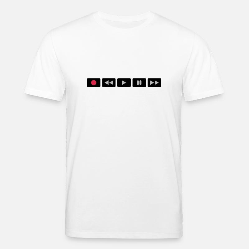 Oldschool Videocontrol - Stanley/Stella Unisex Bio-T-Shirt CREATOR  - Weiß